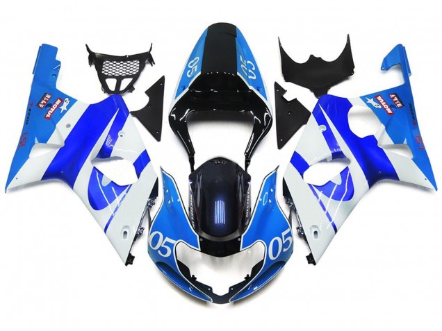 05 Bleu Brillant 00-02 Suzuki GSXR 1000 Carénage 05 Bleu Brillant 00-02 Suzuki GSXR 1000 Carénage