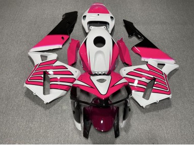 Ailes Roses & Blanches 05-06 Honda CBR600RR Carénage