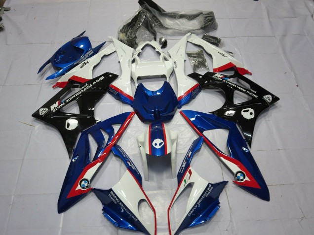 Alien Bleu & Blanc 09-14 BMW S1000RR Carénage Alien Bleu & Blanc 09-14 BMW S1000RR Carénage