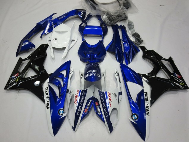Alien Bleu & Blanc 09-14 BMW S1000RR Carénage Alien Bleu & Blanc 09-14 BMW S1000RR Carénage