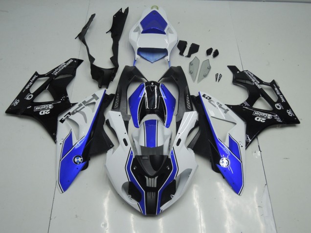 Alien Bleu & Blanc 09-14 BMW S1000RR Carénage Alien Bleu & Blanc 09-14 BMW S1000RR Carénage