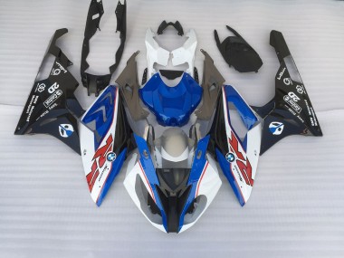 Alien Bleu & Blanc 09-14 BMW S1000RR Carénage