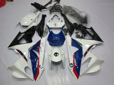 Alien Bleu & Blanc 09-14 BMW S1000RR Carénage