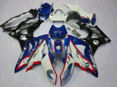 Alien Bleu & Blanc 09-14 BMW S1000RR Carénage