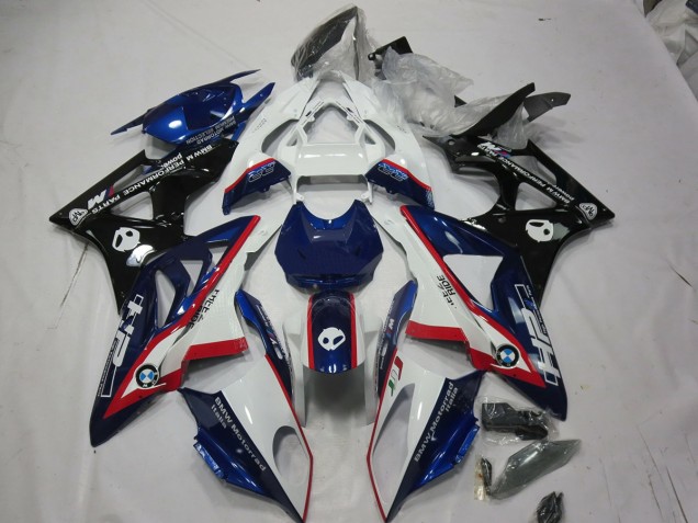 Alien Bleu & Blanc 09-14 BMW S1000RR Carénage Alien Bleu & Blanc 09-14 BMW S1000RR Carénage