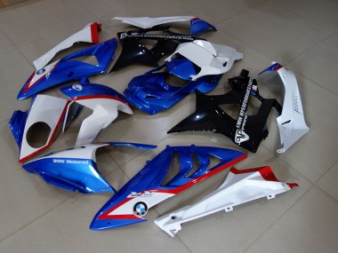 Alien Bleu & Blanc 09-14 BMW S1000RR Carénage