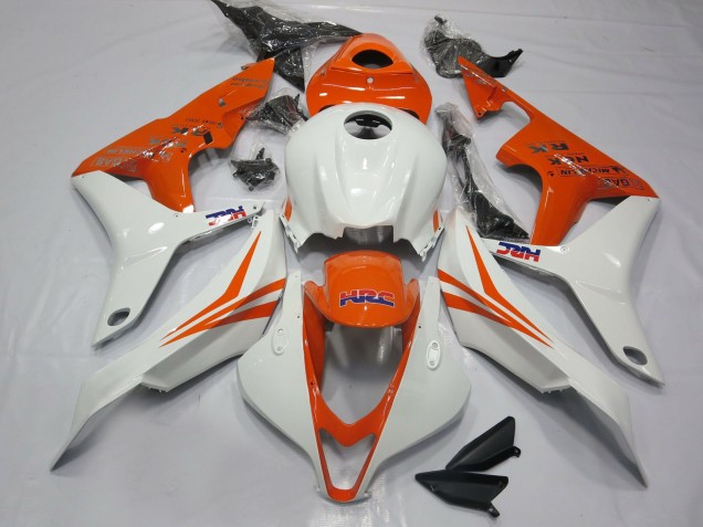 Arancione E Bianco HRC 07-08 Honda CBR600RR Carénage Arancione E Bianco HRC 07-08 Honda CBR600RR Carénage