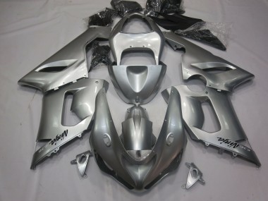 Argent 05-06 Kawasaki ZX6R Carénage