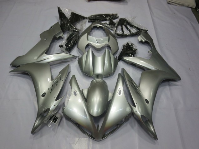 Argent Brillant 04-06 Yamaha R1 Carénage Argent Brillant 04-06 Yamaha R1 Carénage
