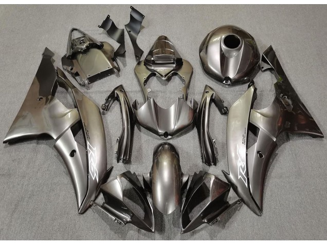 Argent Liquide 08-16 Yamaha R6 Carénage Argent Liquide 08-16 Yamaha R6 Carénage