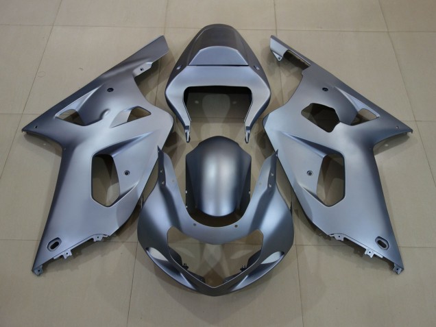 Argent Mat 01-03 Suzuki GSXR 600-750 Carénage Argent Mat 01-03 Suzuki GSXR 600-750 Carénage