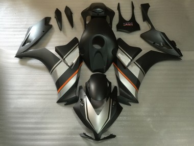 Argent Mat & Noir 12-16 Honda CBR1000RR Carénage