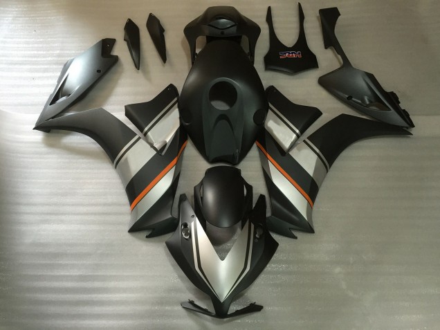 Argent Mat & Noir 12-16 Honda CBR1000RR Carénage Argent Mat & Noir 12-16 Honda CBR1000RR Carénage