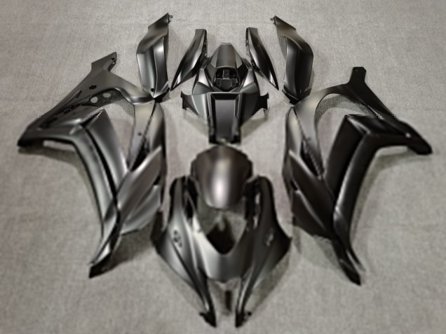 Argent Métal Mat 16-19 Kawasaki ZX10R Carénage Argent Métal Mat 16-19 Kawasaki ZX10R Carénage