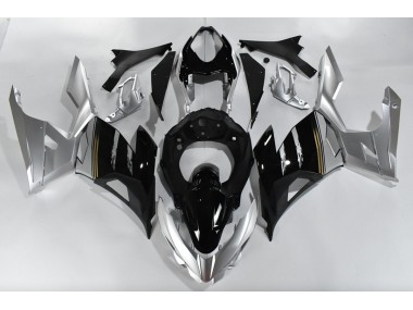 Argent & Noir 18-23 Kawasaki Ninja 400 Carénage