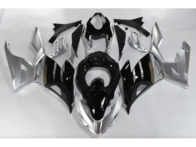 Argent & Noir 18-23 Kawasaki Ninja 400 Carénage Argent & Noir 18-23 Kawasaki Ninja 400 Carénage