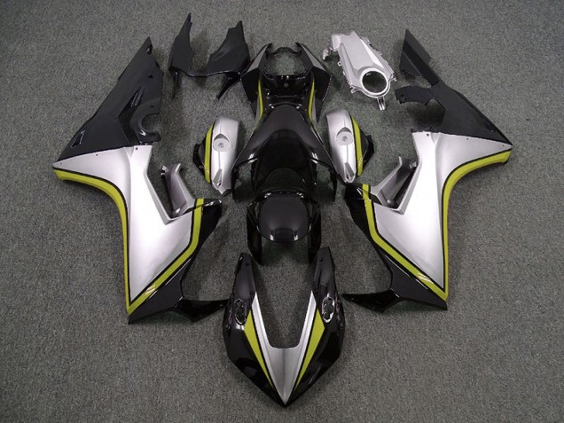Argent & Noir & Jaune 17-23 Honda CBR1000RR Carénage Argent & Noir & Jaune 17-23 Honda CBR1000RR Carénage