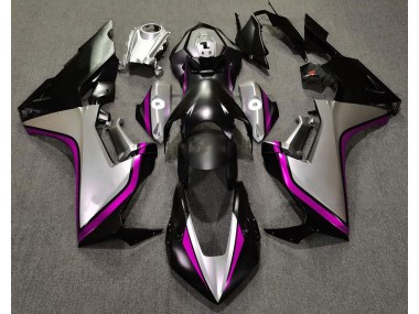 Argent & Noir & Rose 17-23 Honda CBR1000RR Carénage