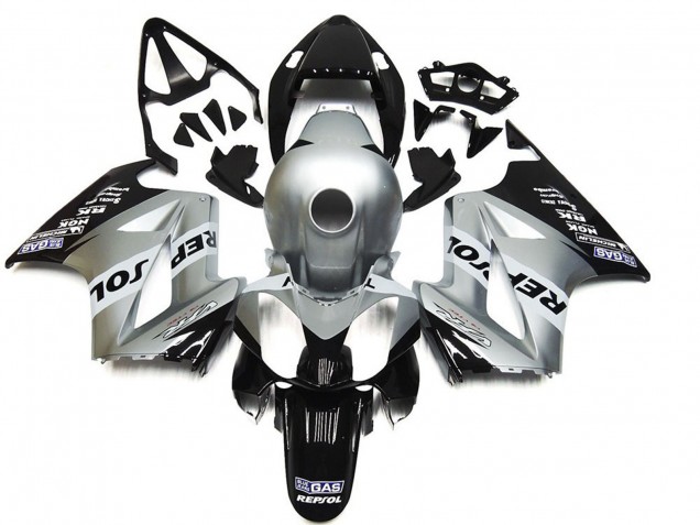 Argent Repsol 02-12 Honda VFR800 Carénage Argent Repsol 02-12 Honda VFR800 Carénage