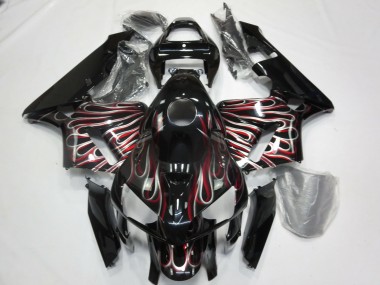 Argento E Rosso Fiamma 05-06 Honda CBR600RR Carénage