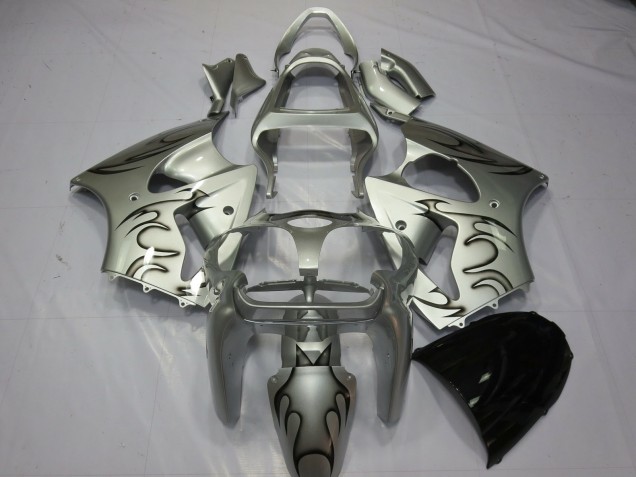 Argento Fiamma 00-02 Kawasaki ZX6R Carénage Argento Fiamma 00-02 Kawasaki ZX6R Carénage