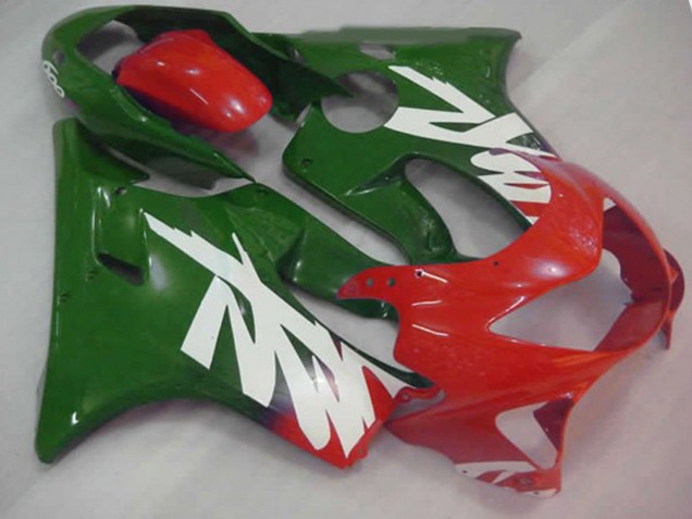 Autocollant Vert Rouge & Blanc 99-00 Honda CBR600 F4 Carénage Autocollant Vert Rouge & Blanc 99-00 Honda CBR600 F4 Carénage