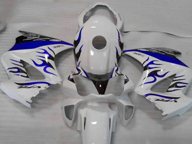 Bianco Blu Fiamma 02-12 Honda VFR800 Carénage Bianco Blu Fiamma 02-12 Honda VFR800 Carénage