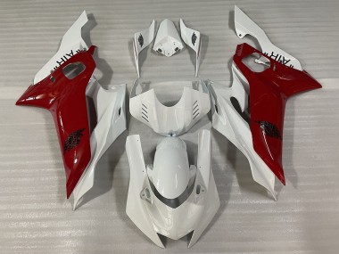 Bianco Lucido E Rosso J AIR 17-21 Yamaha R6 Carénage