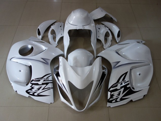 Blanc 08-20 Suzuki GSXR 1300 Carénage Blanc 08-20 Suzuki GSXR 1300 Carénage