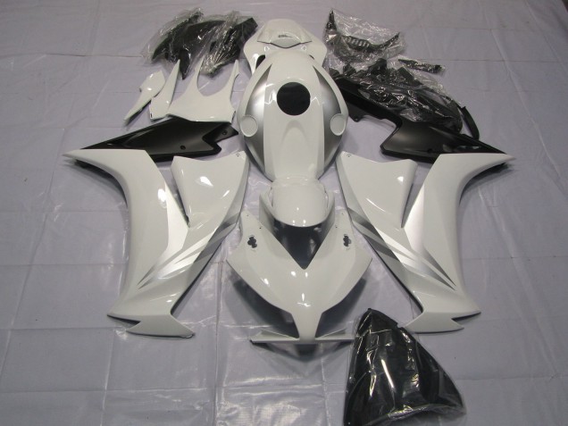 Blanc & Argent 12-16 Honda CBR1000RR Carénage Blanc & Argent 12-16 Honda CBR1000RR Carénage