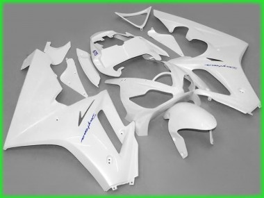 Blanc Brillant 06-08 Triumph Daytona 675 Carénage