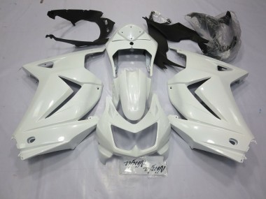 Blanc Brillant 08-12 Kawasaki Ninja 250 Carénage