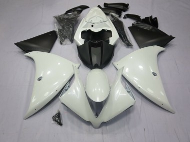 Blanc Brillant 09-11 Yamaha R1 Carénage