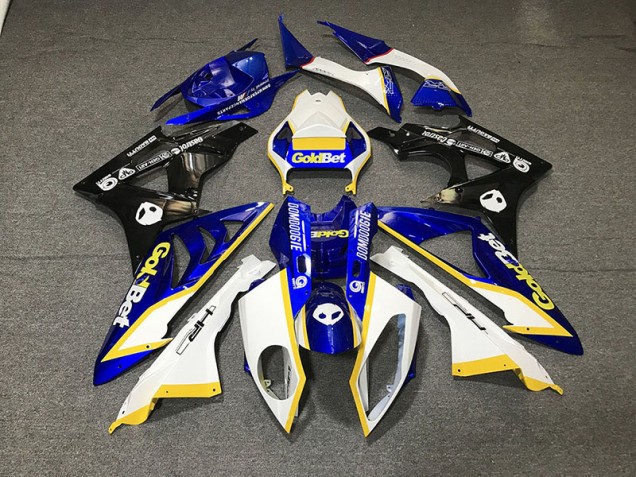 Blanc Brillant & Bleu 12-16 Honda CBR1000RR Carénage Blanc Brillant & Bleu 12-16 Honda CBR1000RR Carénage