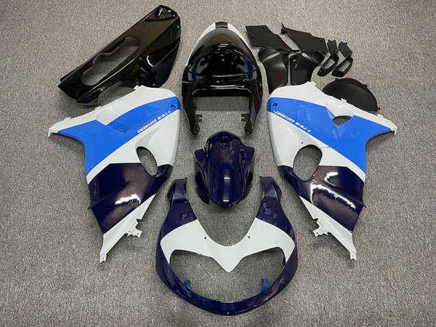 Blanc Brillant & Bleu 98-03 Suzuki TL1000R Carénage