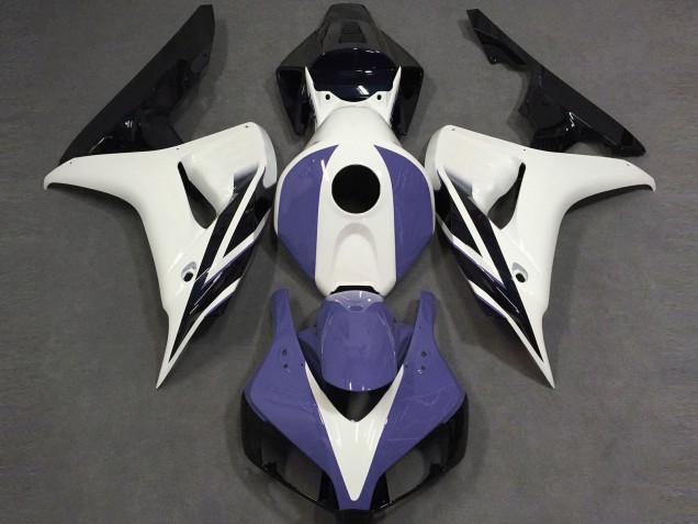 Blanc Brillant Bleu & Noir 06-07 Honda CBR1000RR Carénage
