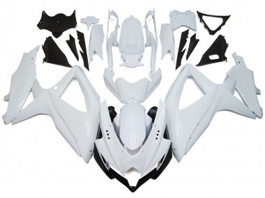 Blanc Brillant Brillant 08-10 Suzuki GSXR 600-750 Carénage