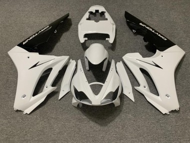 Blanc Brillant & Noir 06-08 Triumph Daytona 675 Carénage