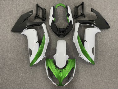 Blanc Brillant & Vert 12-16 Kawasaki Ninja 650R Carénage