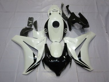 Blanc Nacré & Noir 08-11 Honda CBR1000RR Carénage