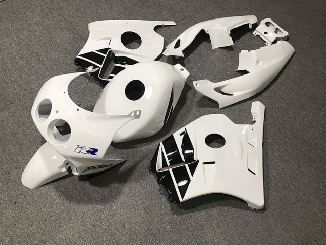 Blanc Noir 90-98 Honda CBR250RR Carénage Blanc Noir 90-98 Honda CBR250RR Carénage