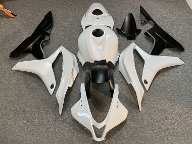 Blanc & Noir Propres 07-08 Honda CBR600RR Carénage