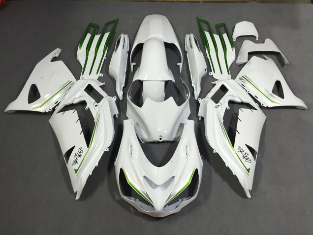 Blanc Perle Personnalisé 12-21 Kawasaki ZX14R Carénage Blanc Perle Personnalisé 12-21 Kawasaki ZX14R Carénage