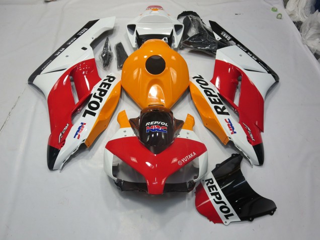 Blanc Repsol 04-05 Honda CBR1000RR Carénage Blanc Repsol 04-05 Honda CBR1000RR Carénage