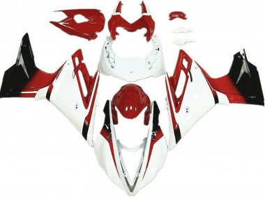 Blanc & Rouge 13-16 Triumph Daytona 675 Carénage