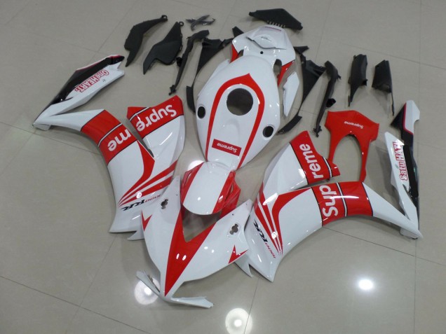 Blanc Suprême 12-16 Honda CBR1000RR Carénage Blanc Suprême 12-16 Honda CBR1000RR Carénage