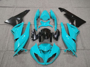 Bleu 09-12 Kawasaki ZX6R Carénage