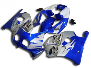 Bleu Argent & Blanc 90-98 Honda CBR250RR Carénage