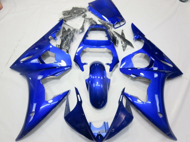 Bleu Brillant 03-04 Yamaha R6 Carénage Bleu Brillant 03-04 Yamaha R6 Carénage