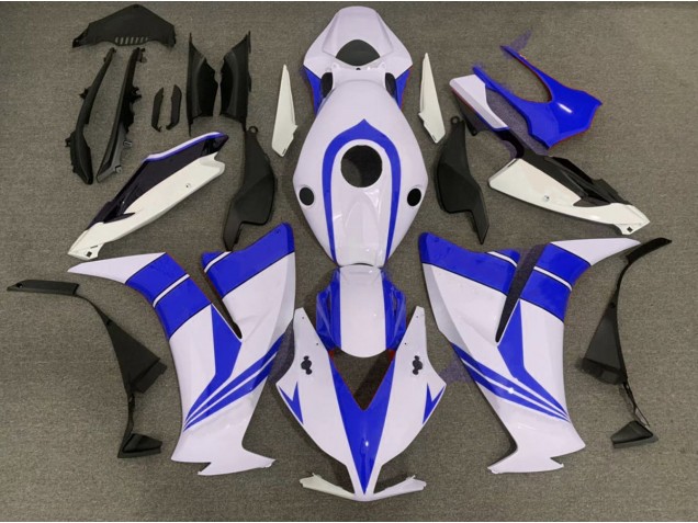 Bleu Brillant & Blanc 12-16 Honda CBR1000RR Carénage Bleu Brillant & Blanc 12-16 Honda CBR1000RR Carénage
